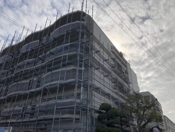 奈良県奈良市 大規模修繕足場工事